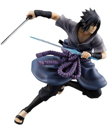 Sasuke Uchiha (Uchiha Sasuke Ninkai Taisen), Naruto: Shippuuden, MegaHouse, Pre-Painted